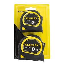 Stanley tape twin pack 8 meter and 5 meter